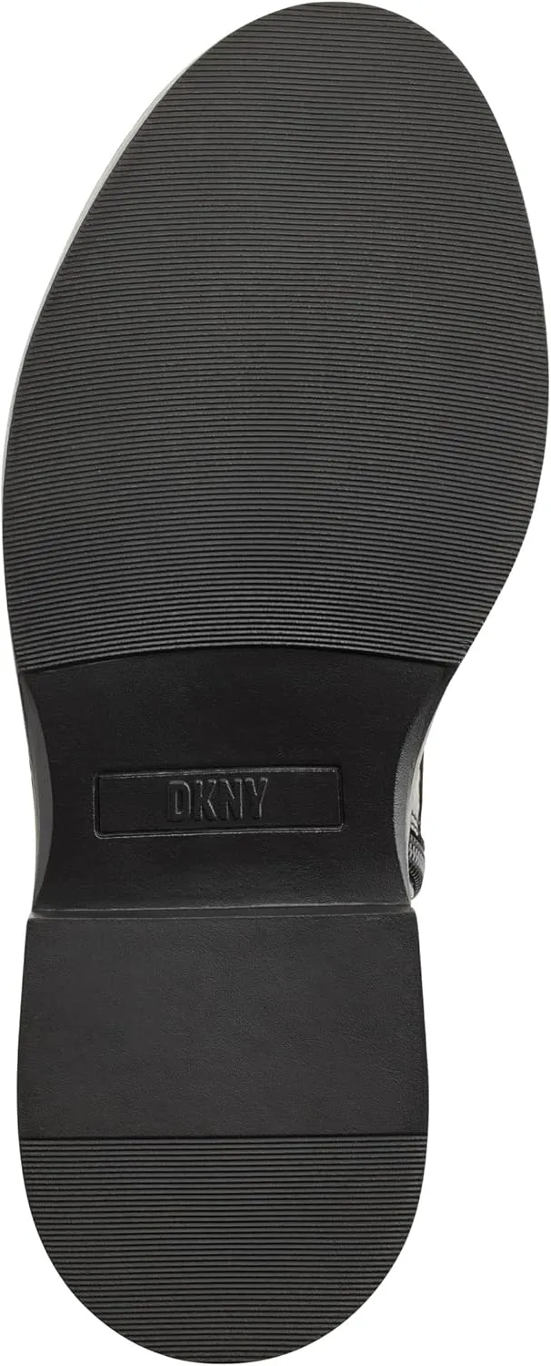 DKNY Women's Maylaya Lace Up Combat Boot