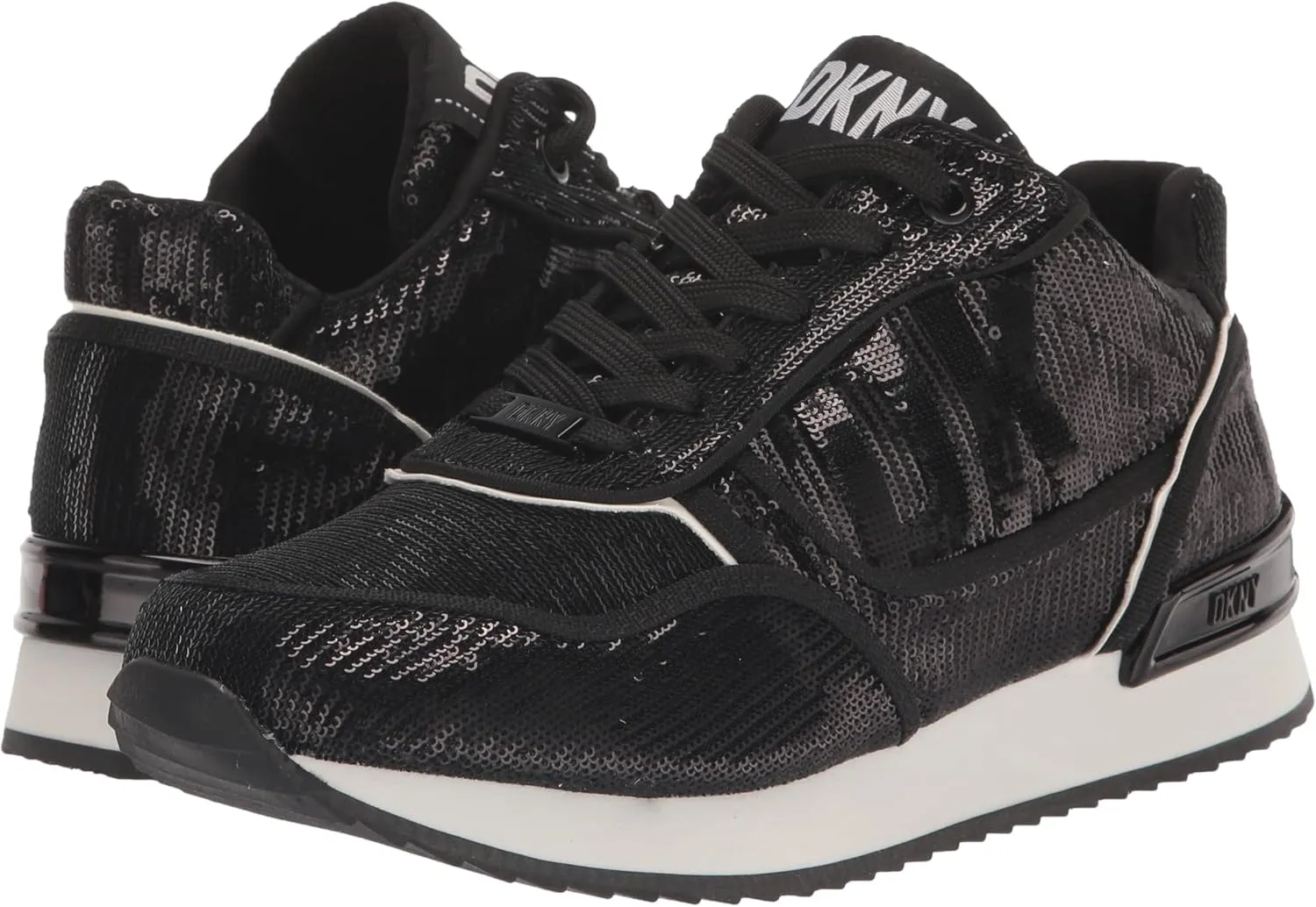DKNY Women's Sequin Slip-On Comfort Sneaker