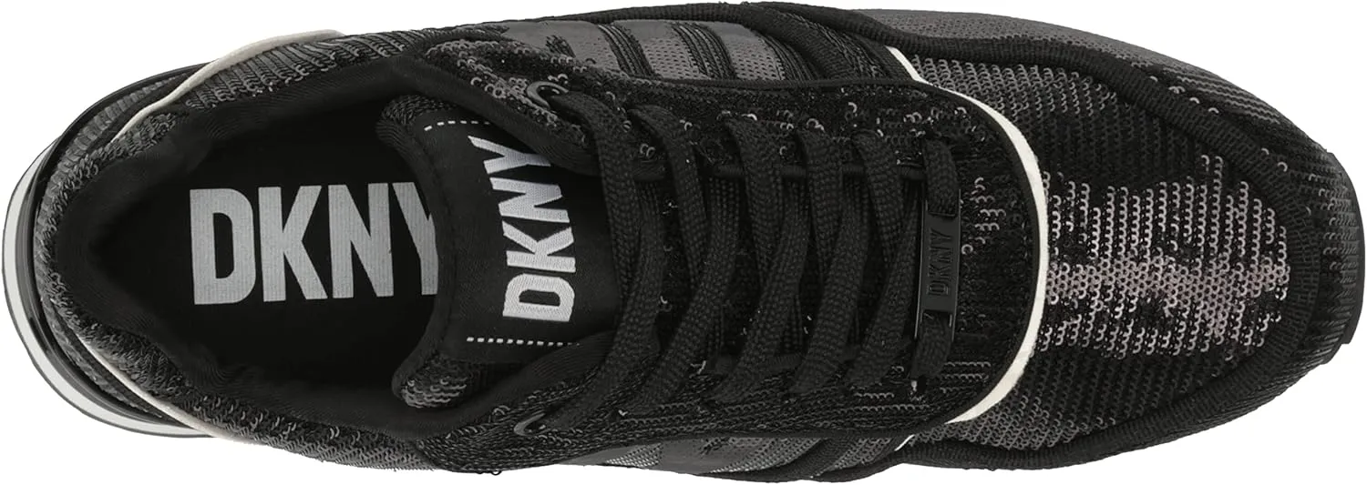 DKNY Women's Sequin Slip-On Comfort Sneaker