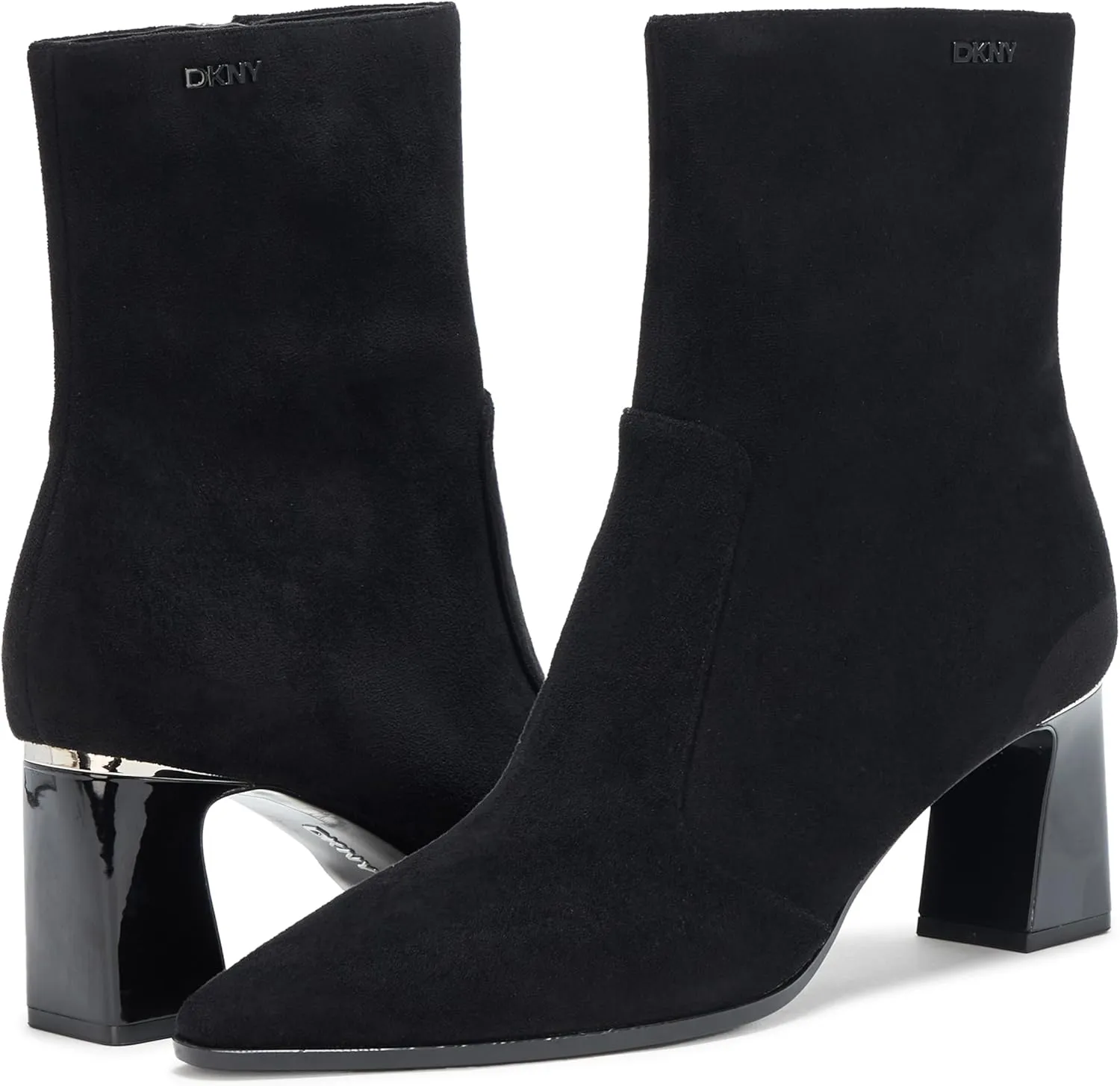 DKNY Women's Sunny Evening Slip on Heeled Bootie Fashion Boot