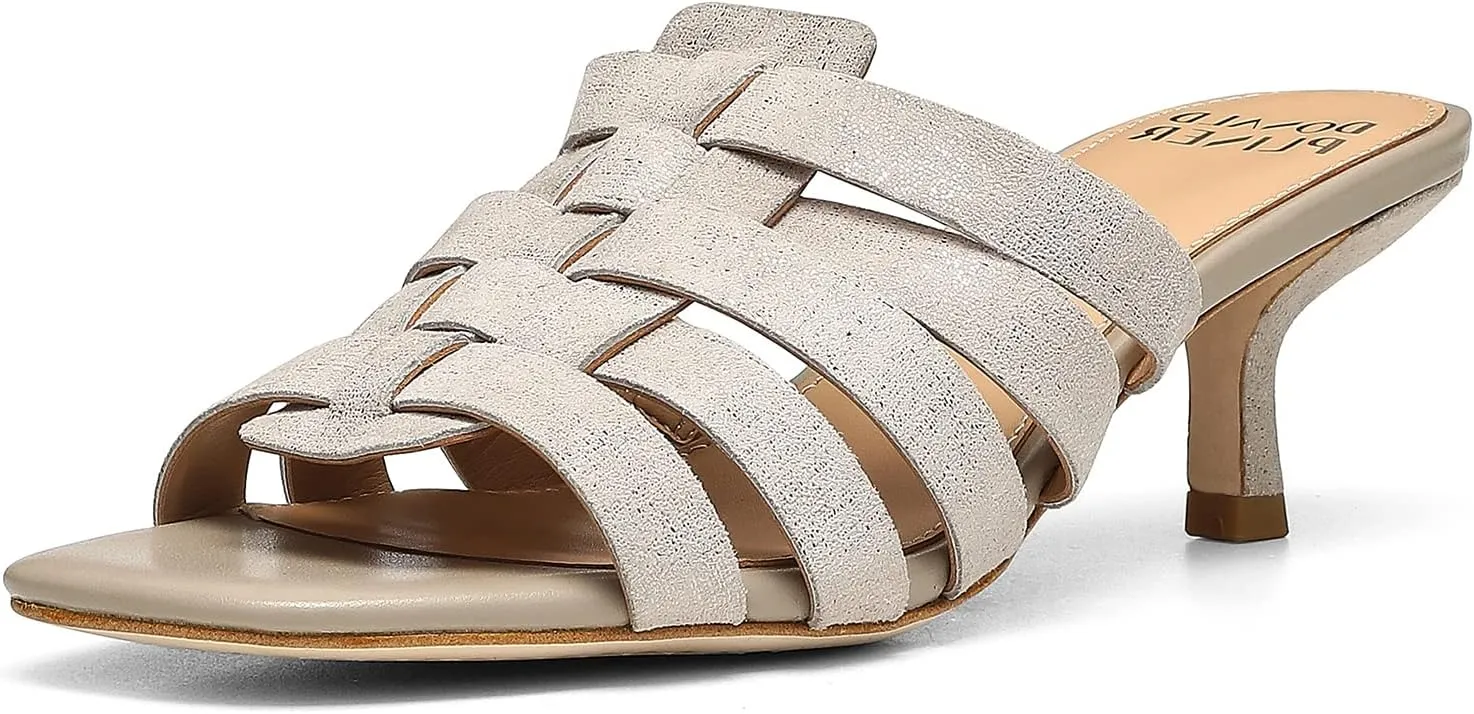 Donald Pliner Women's Chicago Distressed Metallic Mule