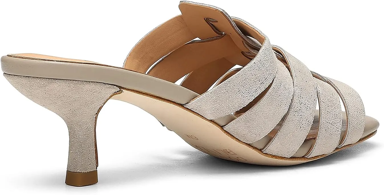 Donald Pliner Women's Chicago Distressed Metallic Mule