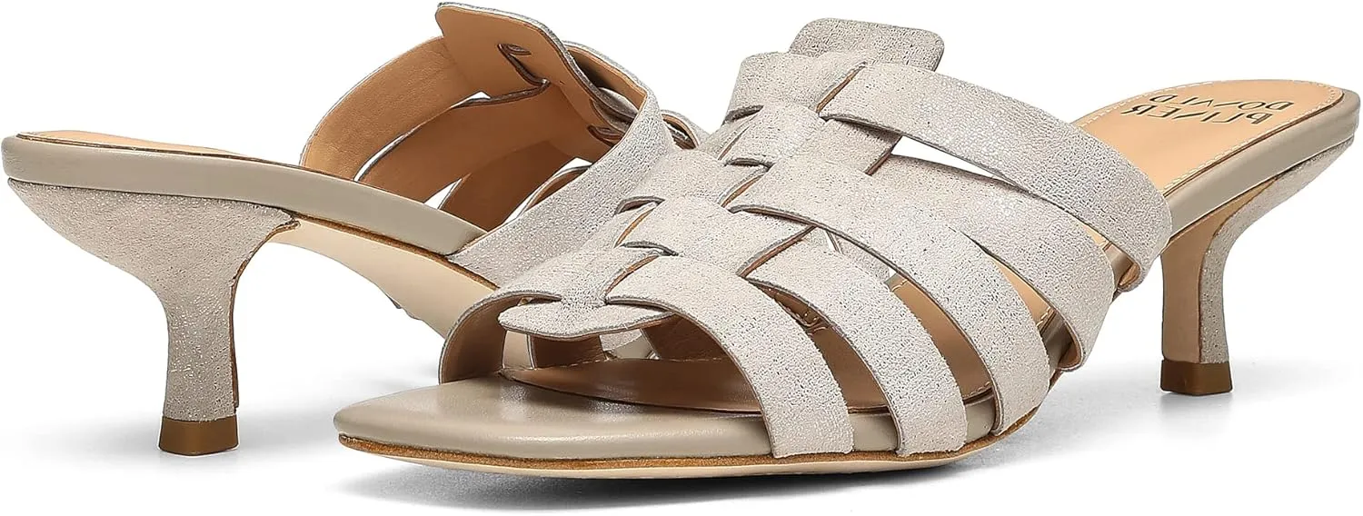 Donald Pliner Women's Chicago Distressed Metallic Mule