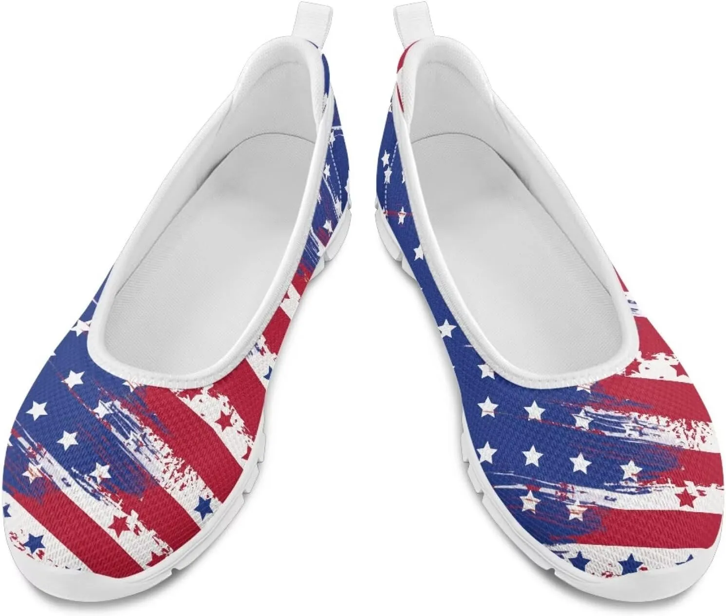 Doojoayie Womens Slip On Loafers with Arch Support Flat Shoes for Work Comfortable