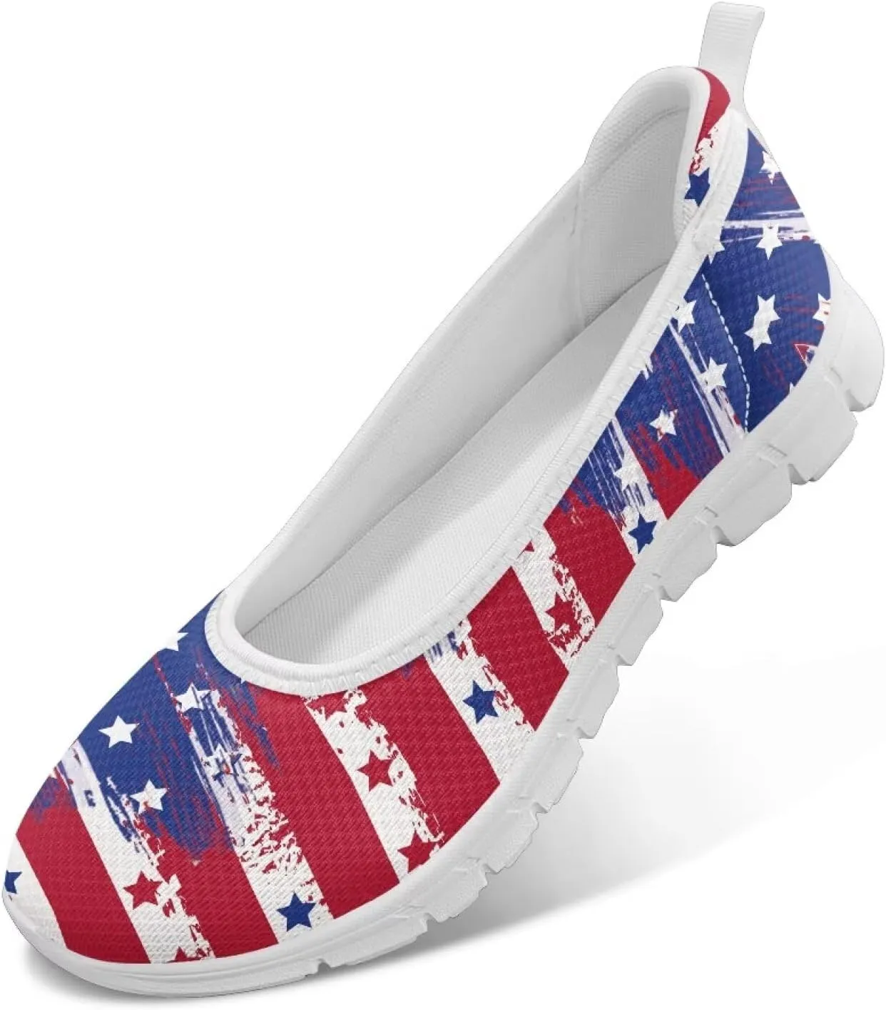 Doojoayie Womens Slip On Loafers with Arch Support Flat Shoes for Work Comfortable