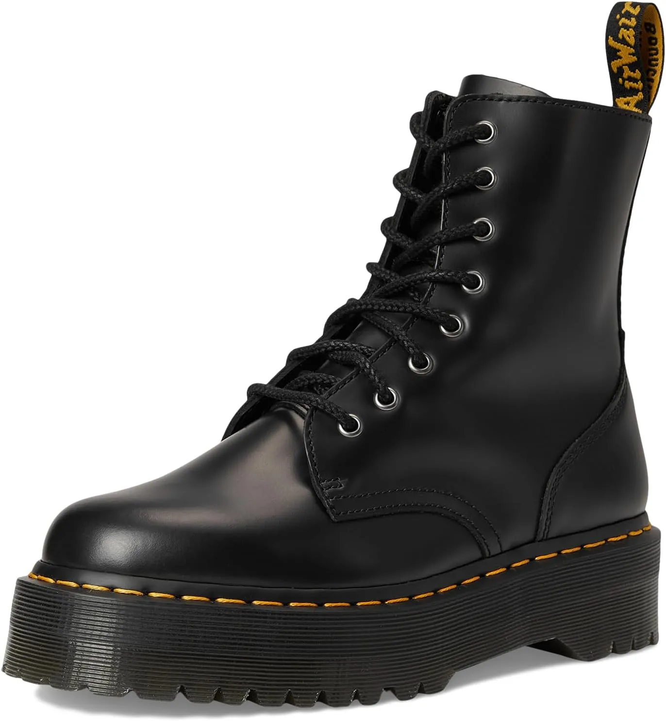 Dr. Martens, Jadon 8-Eye Leather Platform Boot for Men and Women