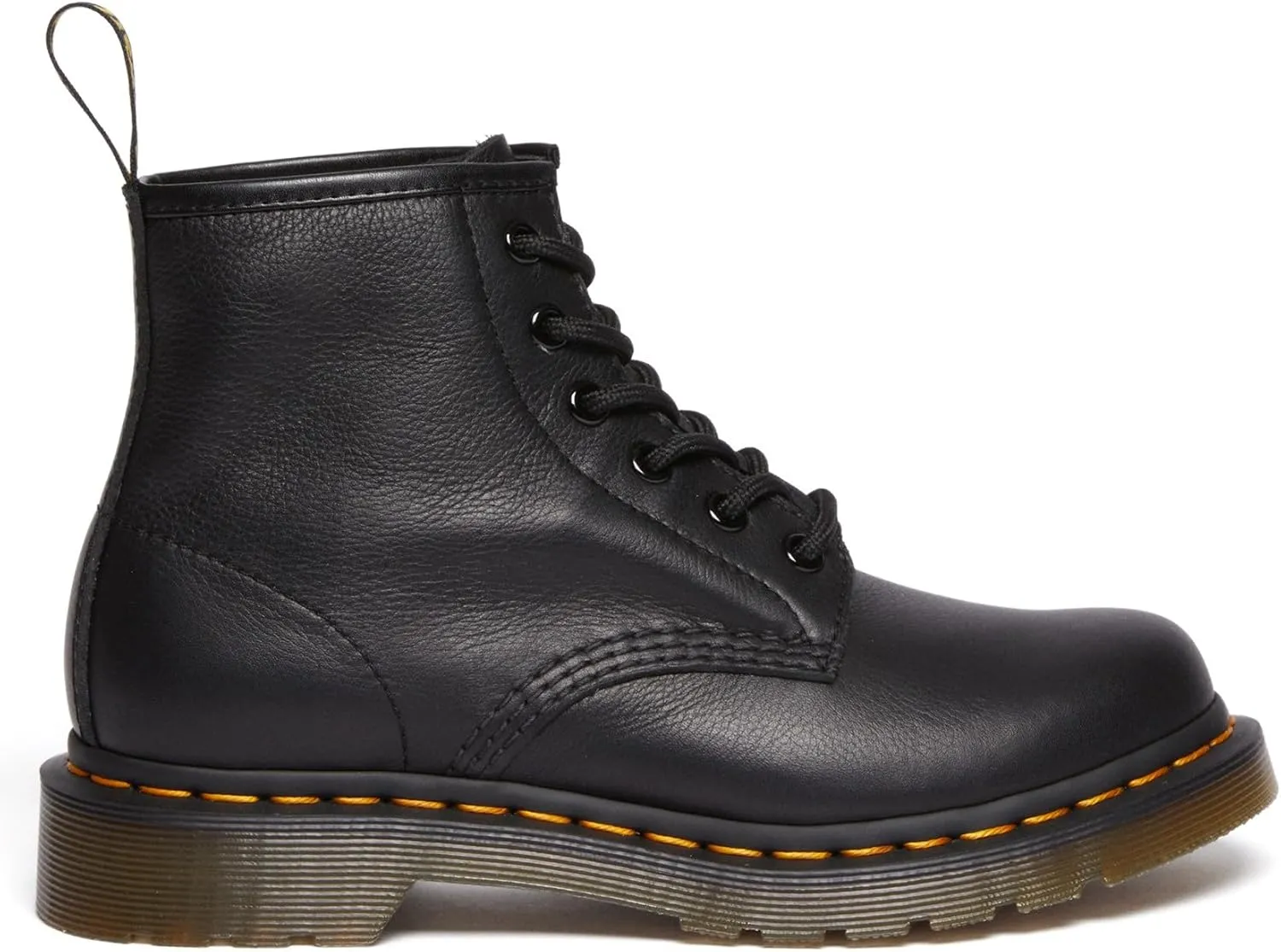 Dr. Martens Women's 101 Black Harvest Leather Fashion Boot