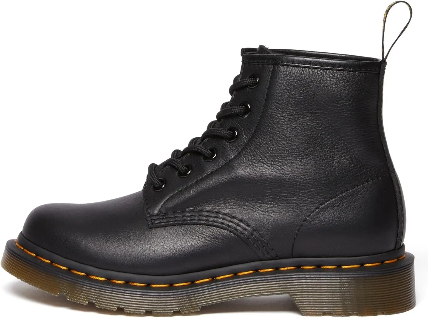 Dr. Martens Women's 101 Black Harvest Leather Fashion Boot