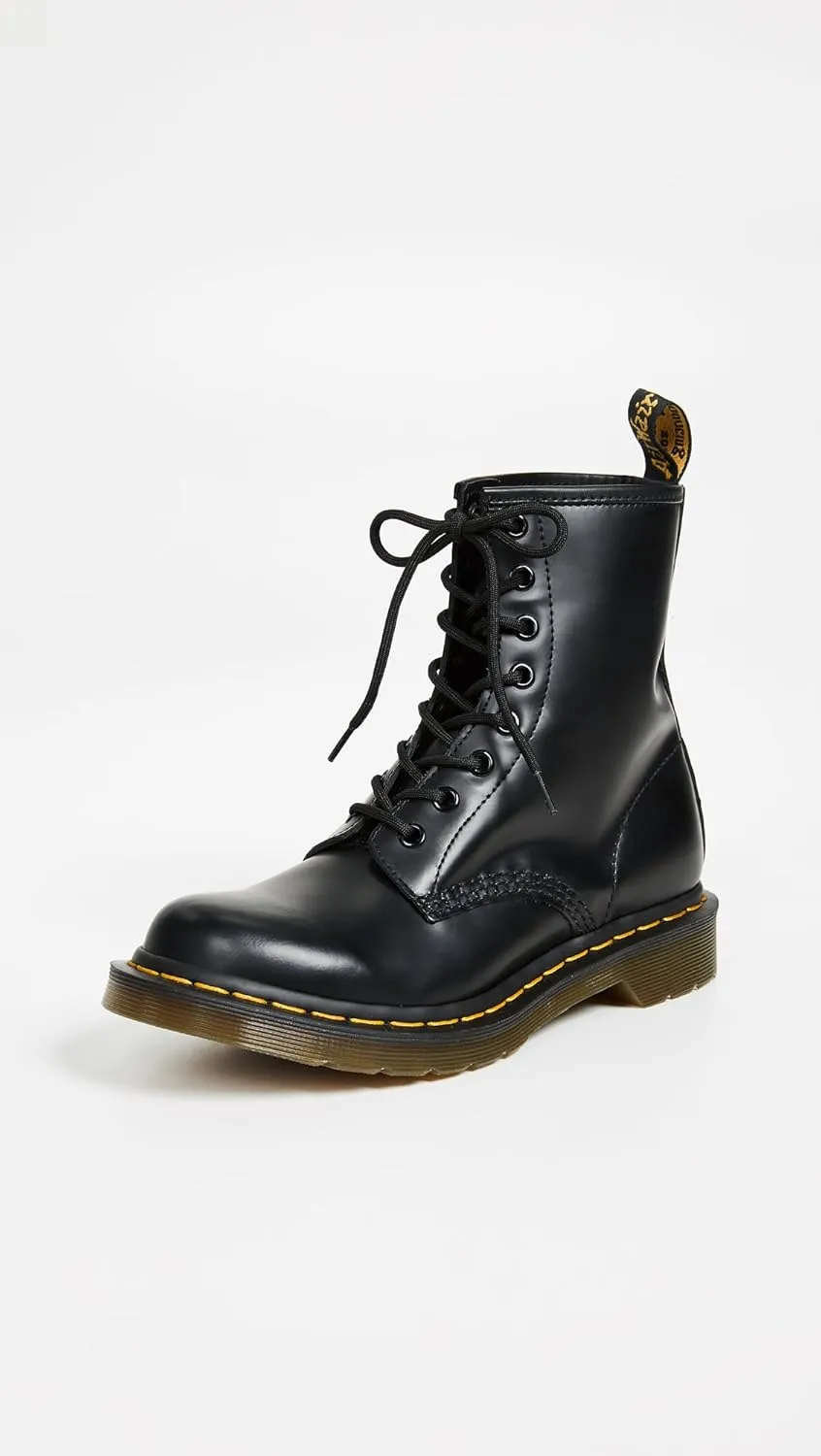 Dr. Martens Women's 1460 W Smooth Leather 8 Eye Boot