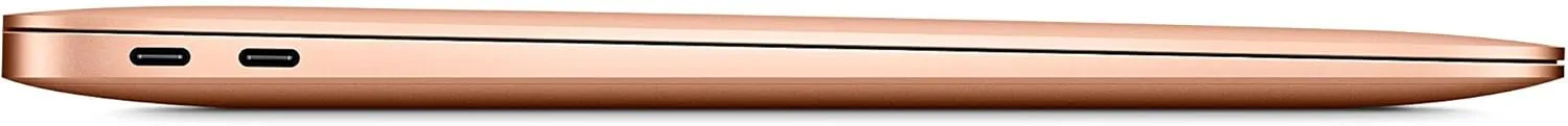Early 2020 Apple MacBook Air with 1.1GHz Intel Core i3 (13-inch, 8GB RAM, 128GB SSD Storage) (QWERTY English) Gold (Renewed)