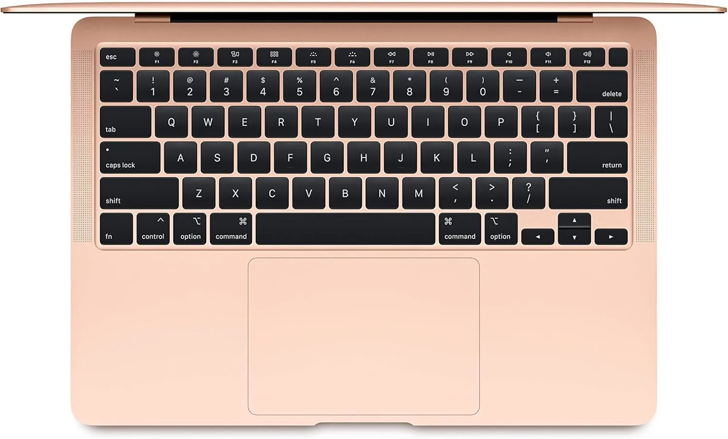 Early 2020 Apple MacBook Air with 1.1GHz Intel Core i3 (13-inch, 8GB RAM, 128GB SSD Storage) (QWERTY English) Gold (Renewed)