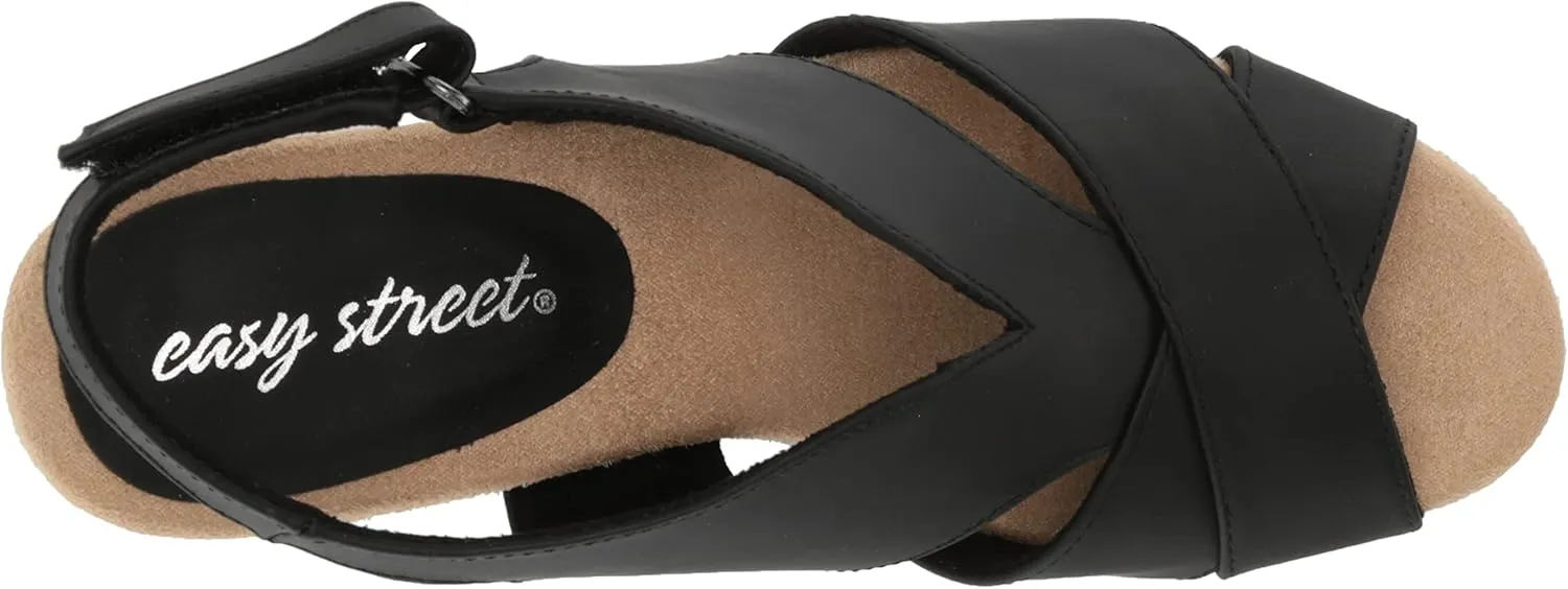 Easy Street Women's Annette Block Heel Heeled Sandal