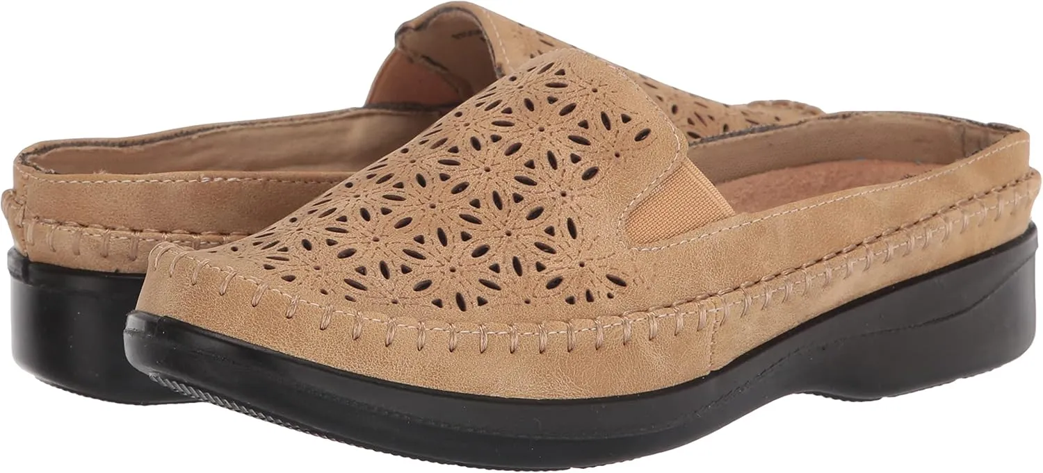 Easy Street Women's Kita Ballet Flat Mule