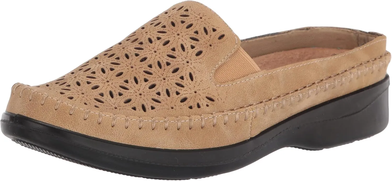 Easy Street Women's Kita Ballet Flat Mule
