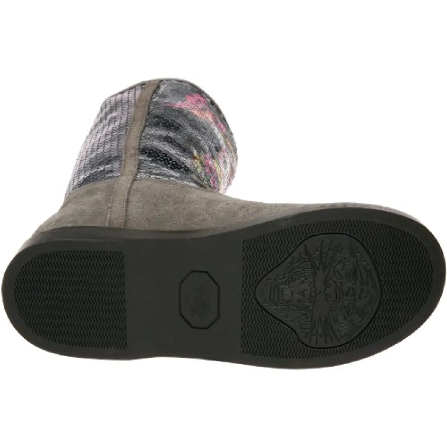 Ed Hardy Women's Bs Iceland Boot,Dark Grey-10FBS204W,7 M US