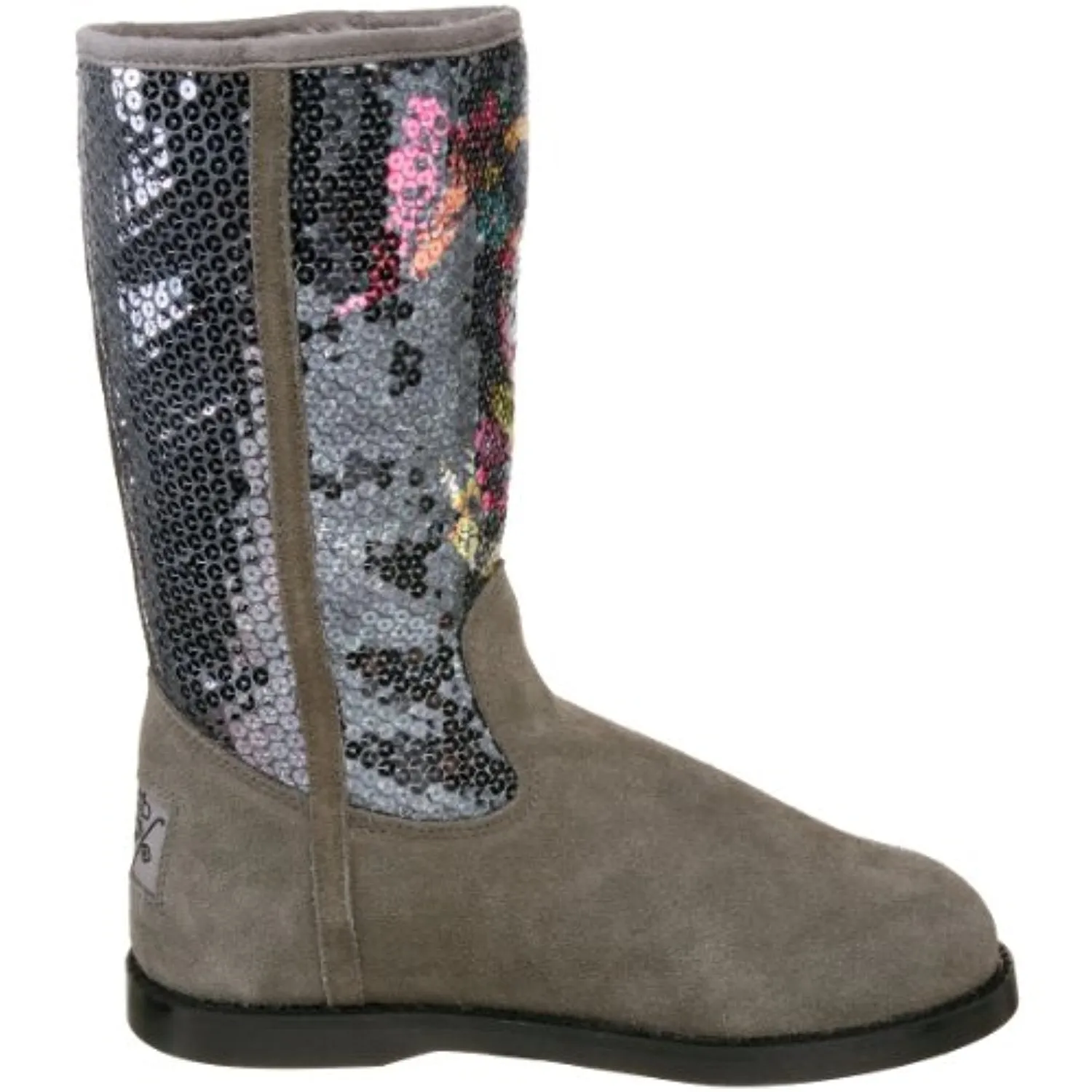 Ed Hardy Women's Bs Iceland Boot,Dark Grey-10FBS204W,7 M US