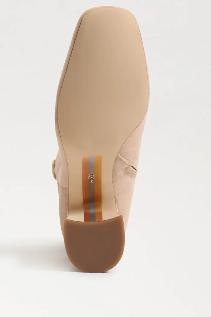 Faren Knee High Boot - Light Caramel Suede