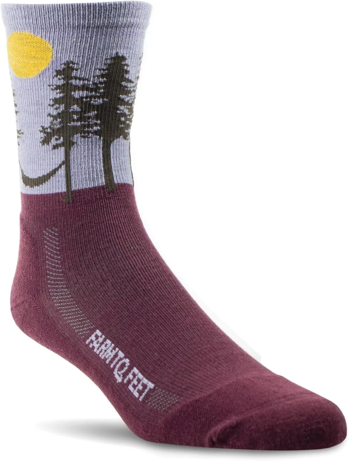 Farm to Feet Asheville Light Cushion 3/4 Crew Merino Wool Socks