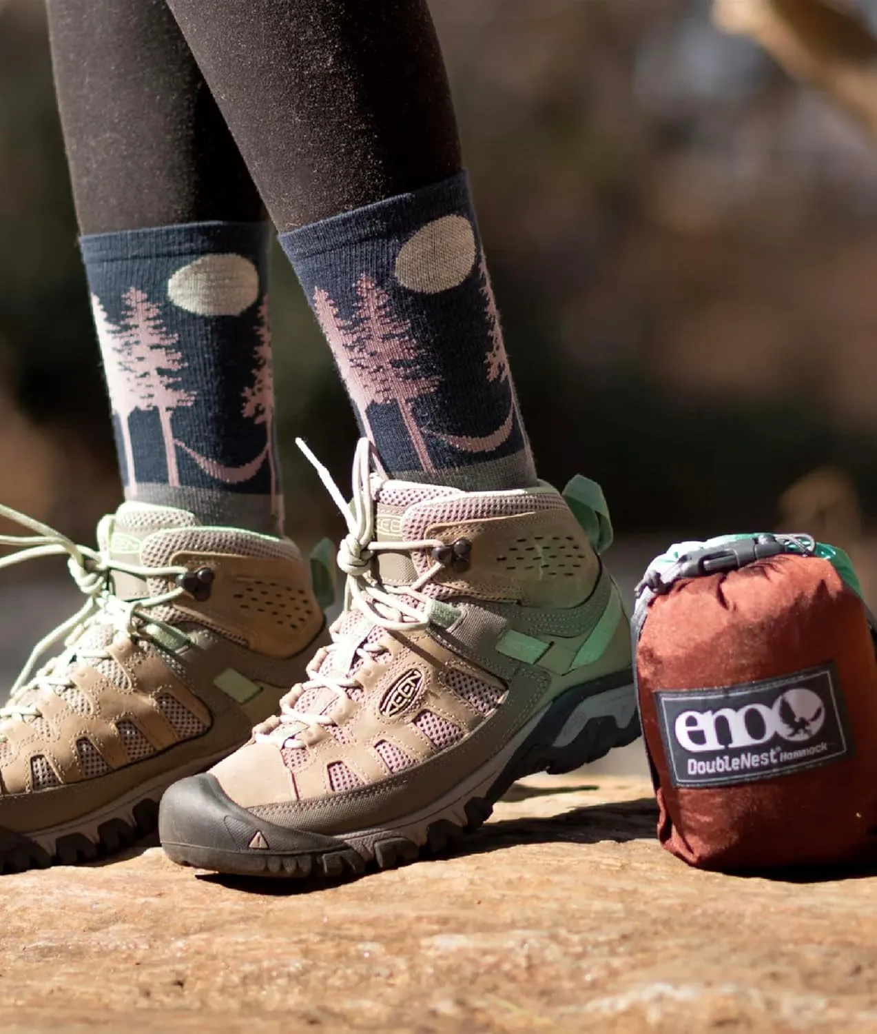 Farm to Feet Asheville Light Cushion 3/4 Crew Merino Wool Socks