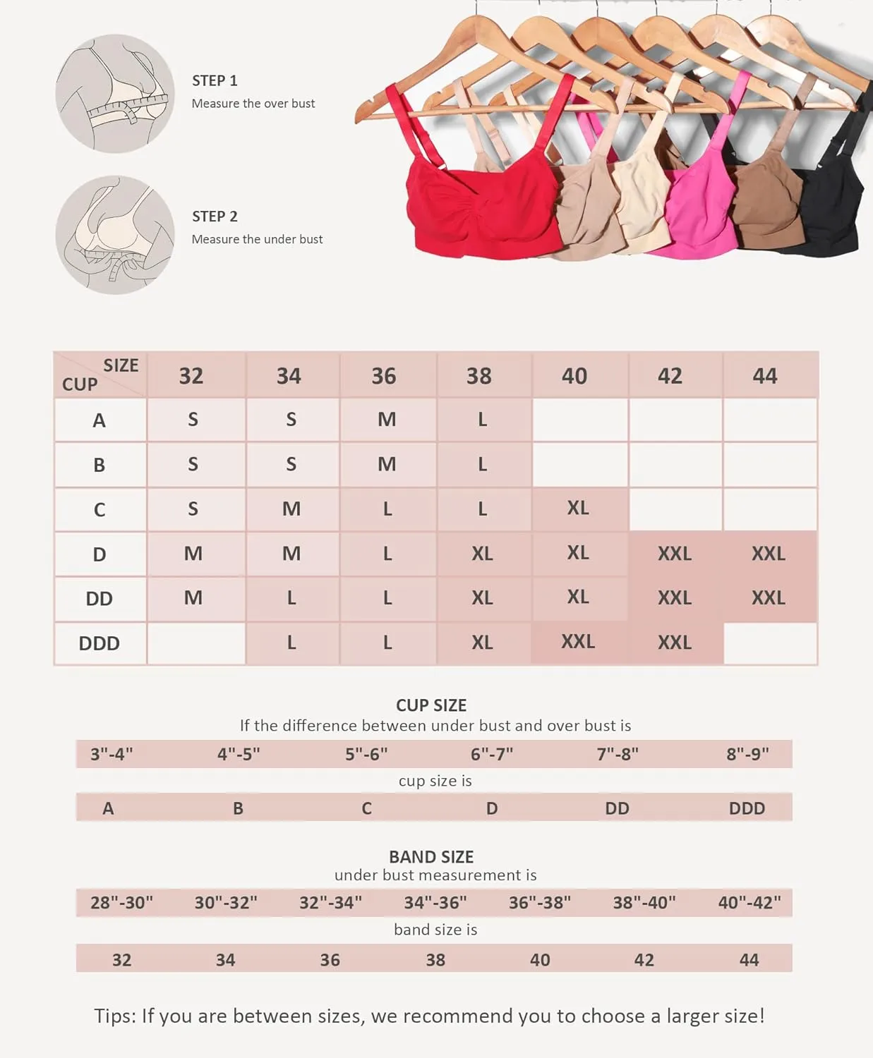 FeelinGirl Bralettes for Women with Support Comfortable Bras No Underwire Seamless Everyday Bras