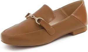 FEVERSOLE Women's Fashion Daily Comfort Soft Penny Loafer Office Work Flats