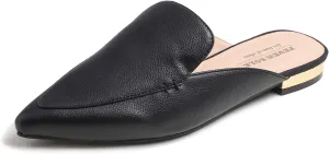 FEVERSOLE Women's Fashion Deco Mules Slip On Backless Slide Flats