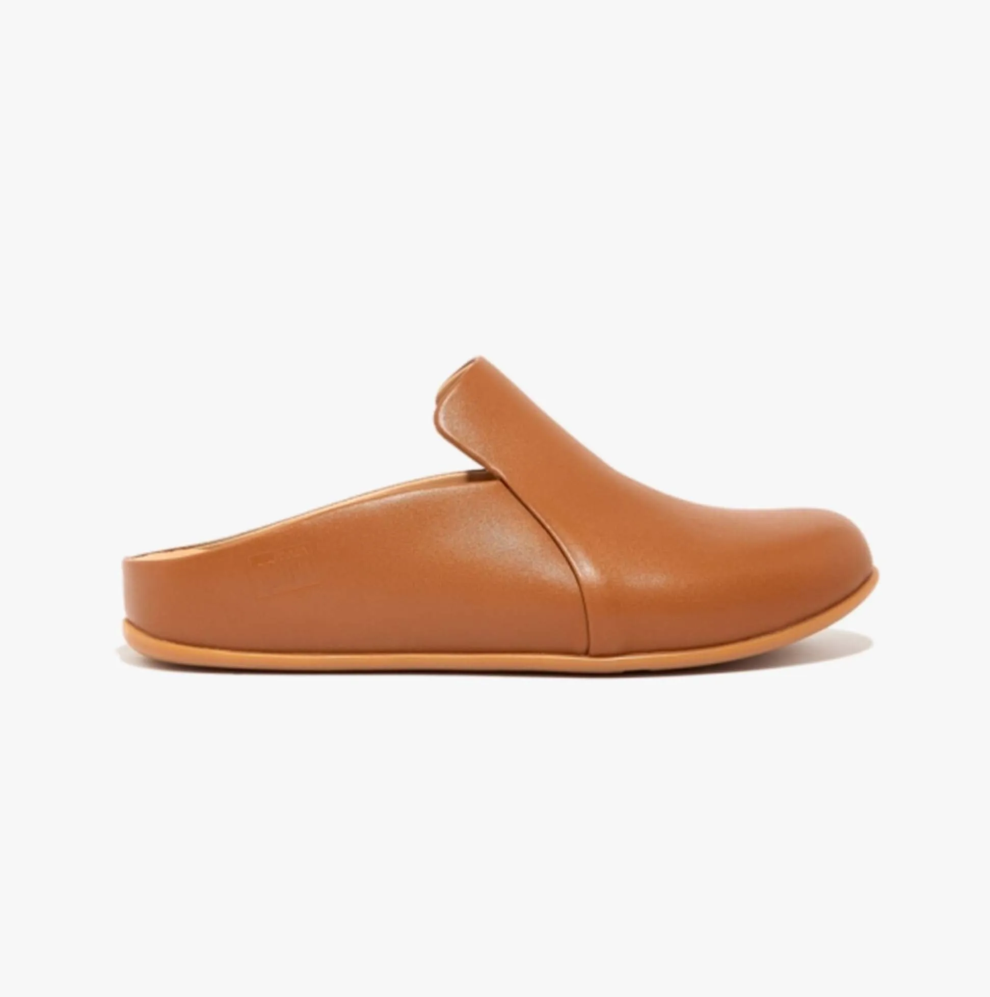 FitFlop CHRISSIE II HAUS Womens Leather Slippers Light Tan