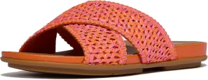 FitFlop Women's Gracie Woven Cross Slides Wedge Sandal