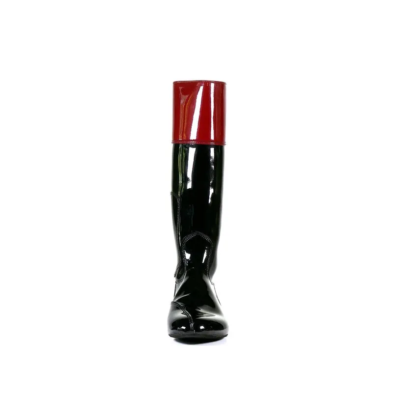 Flat Zip Boots