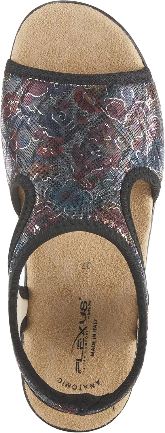 Flexus Women's Nyaman-Floral Slingback Sandal