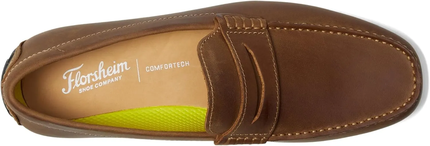 Florsheim Men's Motor Smooth Moc Toe Penny Driver Driving Style Loafer