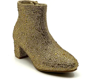 Forever Kids Rhinestone Ankle booties
