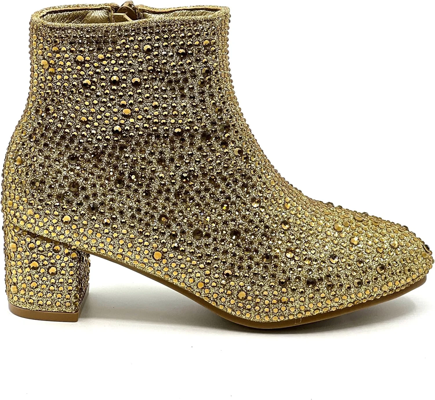 Forever Kids Rhinestone Ankle booties