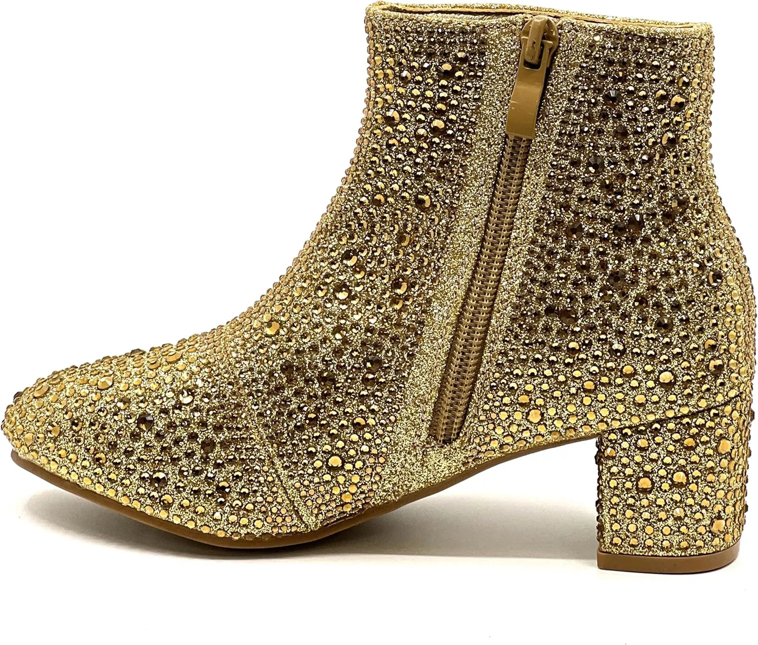 Forever Kids Rhinestone Ankle booties
