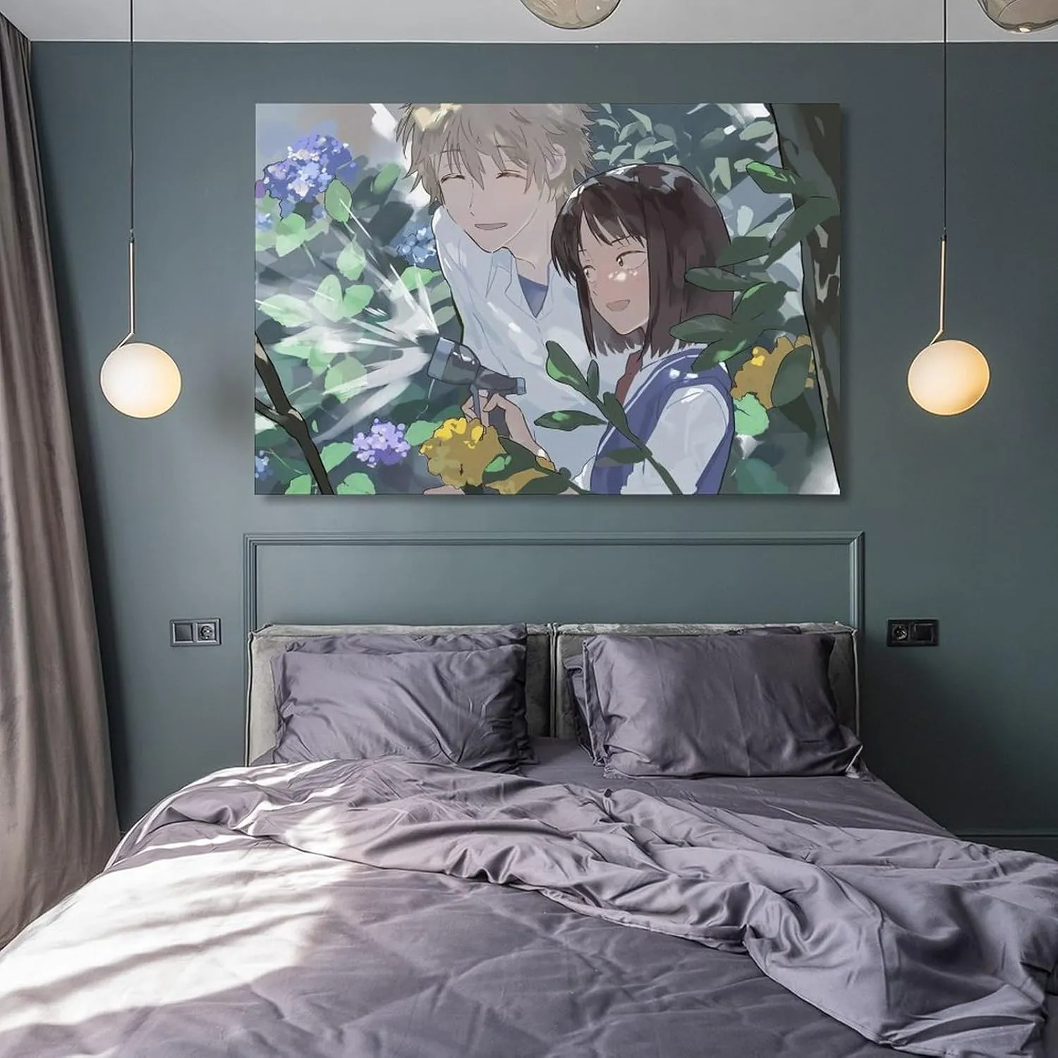 GAUSKY Anime Skip And Loafer Poster Canvas Wall Art Posters For Room Aesthetic And Decor 8 Poster For Bedroom Bathroom Living Room Office Kitchen Decor 12x18inch(30x45cm) Frame-style
