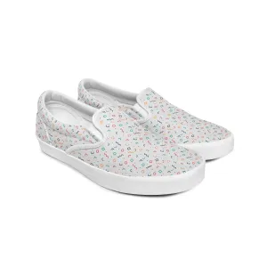 Geometric Slip-On Sneaker