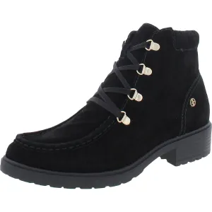 Giani Bernini Bertey Lace-Up Lug Sole Booties Black 6M
