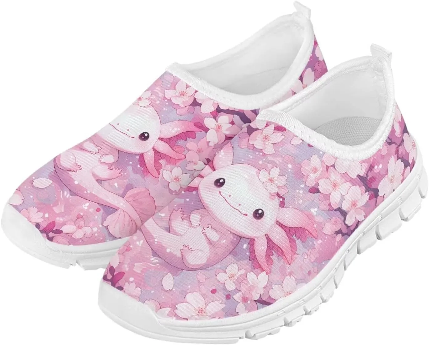 Girls Slip On Shoes Breathable Teen Girl Tennis Shoes for Outdoor Activities