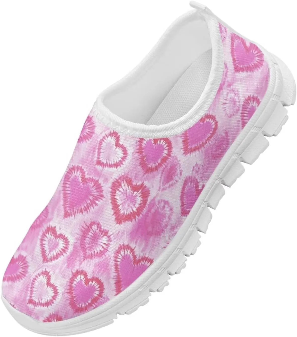 Girls Slip On Shoes Cute Sneakers Kids Tennis Athletic Shoes Footwear
