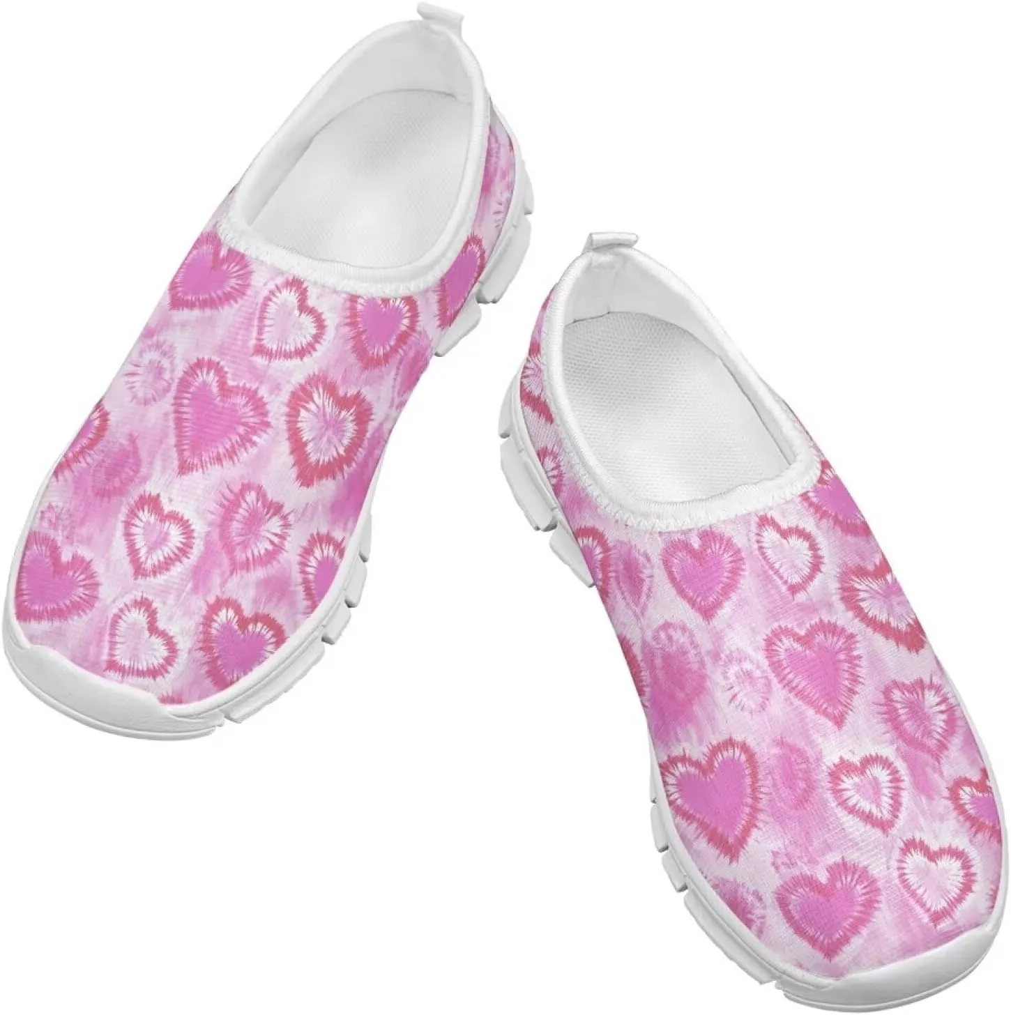 Girls Slip On Shoes Cute Sneakers Kids Tennis Athletic Shoes Footwear