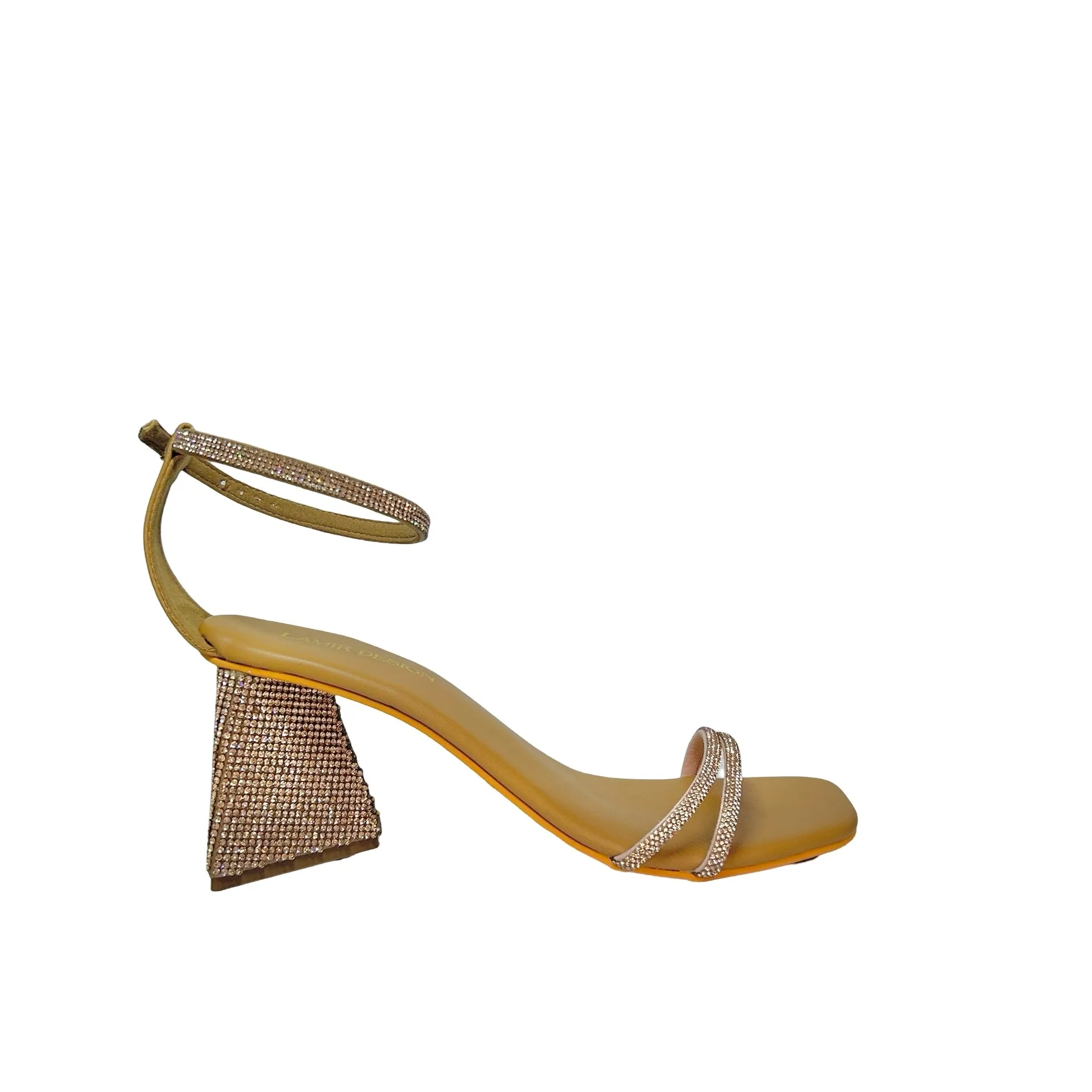 Glimmer Studded Heel