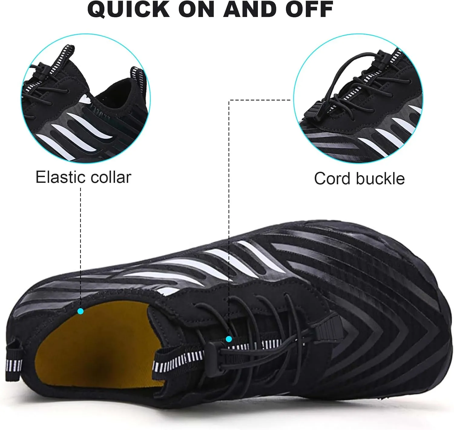 Grounded Footwear for Women, Grounded Footwear for Men with Neuropathy, Grounded Hike Barefoot for Womens Mens Waterproof Trail Running Healthy & Non-Slip Barefoot Shoes