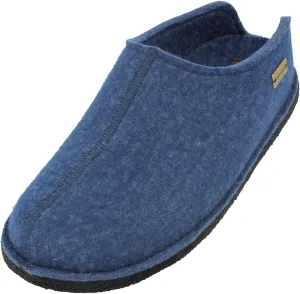 HAFLINGER Men's Open Back Slippers, 4 us
