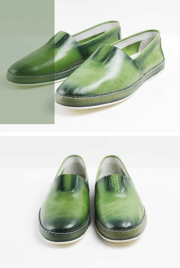 Handmade Comfortable Slip-on Men's Shoes