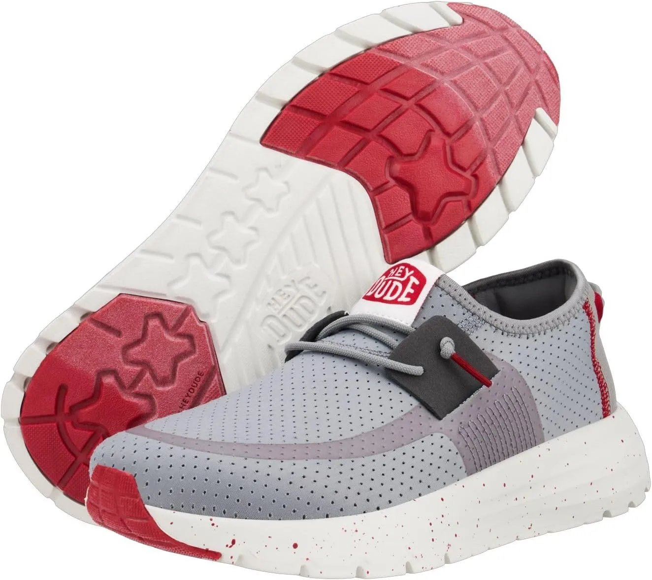 Hey Dude Men's Sirocco Perf Mesh| Men's Sneaker | Men's Slip On Shoes | Comfortable & Light-Weight