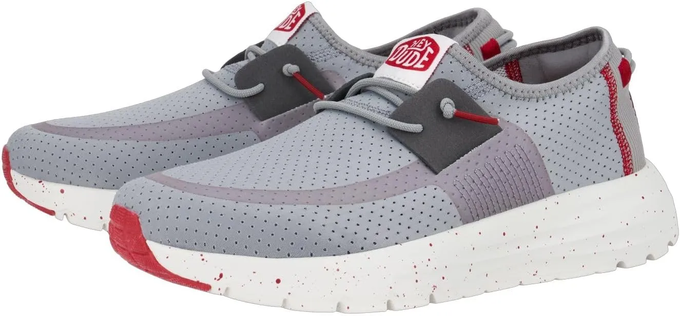 Hey Dude Men's Sirocco Perf Mesh| Men's Sneaker | Men's Slip On Shoes | Comfortable & Light-Weight