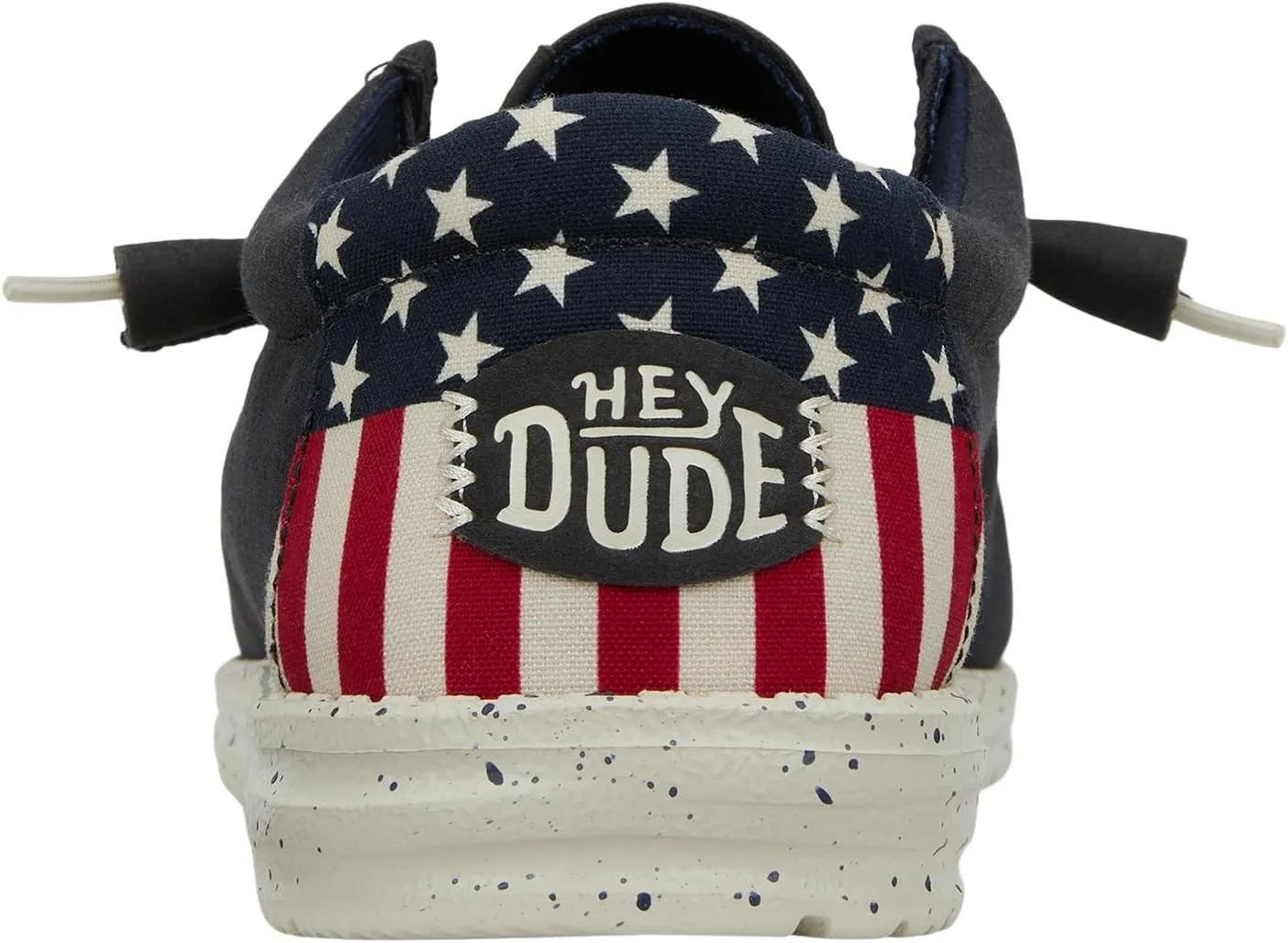Hey Dude Wally Patriotic, Mens Shoes, Slip-on Loafers, Comfortable & Light-Weight