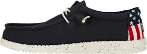 Hey Dude Wally Patriotic, Mens Shoes, Slip-on Loafers, Comfortable & Light-Weight
