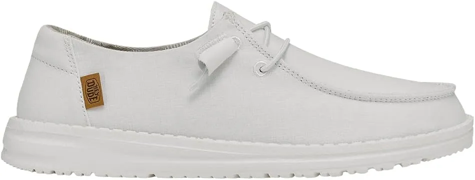 Hey Dude Women's Wendy Chambray Lace-Up Loafer