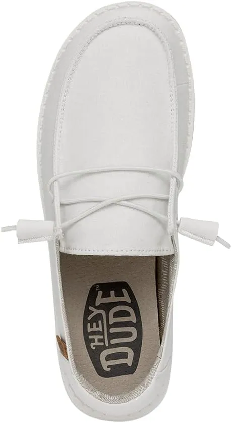 Hey Dude Women's Wendy Chambray Lace-Up Loafer